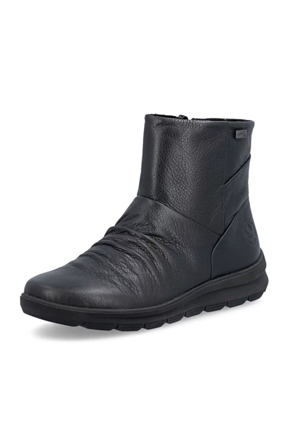 Rieker Ladies Boots Z0066-00 in Black