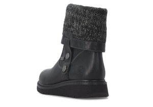 Remonte ladies boot D3976-03 in Black