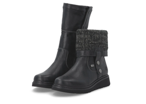 Remonte ladies boot D3976-03 in Black