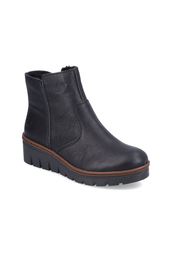 Rieker Ladies Boots X9165-00 in Black