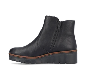 Rieker Ladies Boots X9165-00 in Black