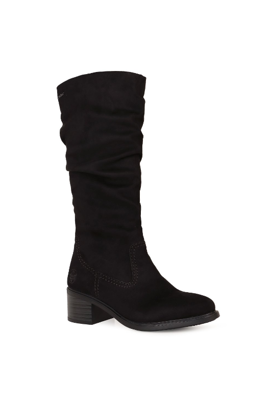 Rieker Ladies Boots 74192-00 in Black