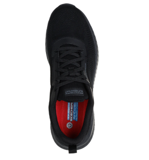 Skechers mens Work Waterproof Slip-Resistant: Squad Chaos 200308EC in Black
