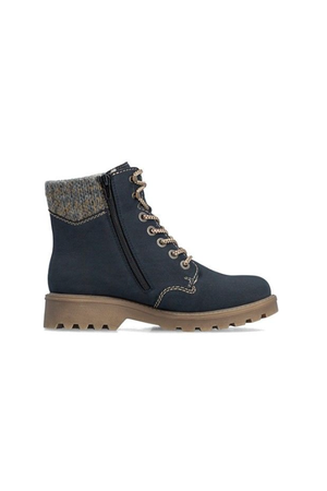 Rieker Ladies Boots 73220-14 in Navy