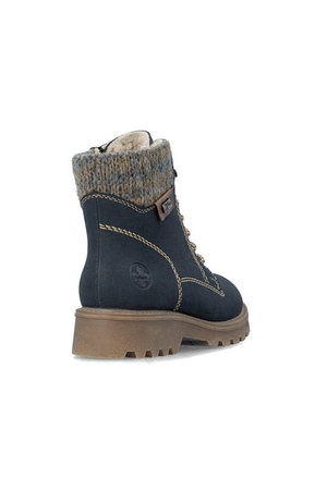 Rieker Ladies Boots 73220-14 in Navy