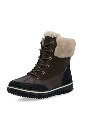 Rieker Ladies Boots Z4203-25 in Brown
