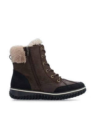 Rieker Ladies Boots Z4203-25 in Brown