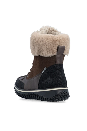 Rieker Ladies Boots Z4203-25 in Brown