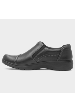 Clarks ladies Carleigh Ray in Black leather