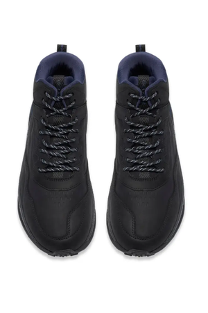 Clarks mens Pace TrailHiWP in Black