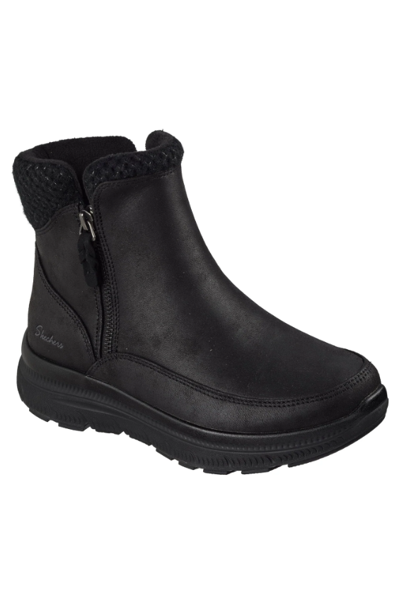 Skechers Relaxed Fit: Summits Plus - Winter Gleam 168216 in Black