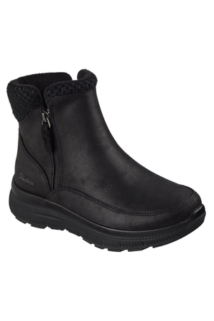 Skechers Relaxed Fit: Summits Plus - Winter Gleam 168216 in Black