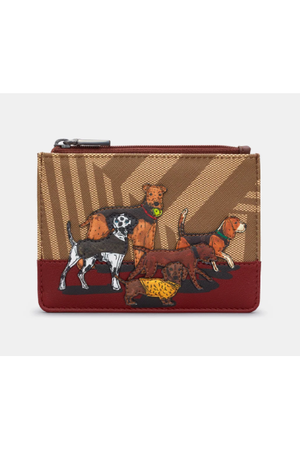 New Disguise Dog Walk zip top purse in Brown Y1321 DW 2