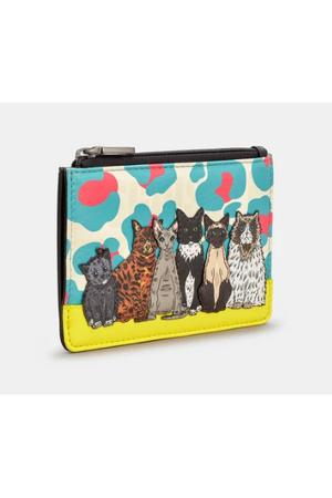 New Disguise Cat Club zip top purse in Black Y1321 PRTCT 1