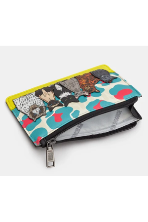 New Disguise Cat Club zip top purse in Black Y1321 PRTCT 1