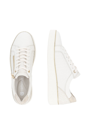 Remonte ladies sneaker D2E00-80 in White
