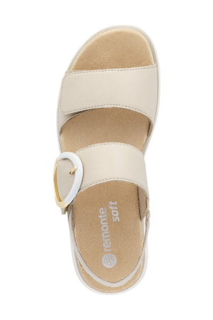 Remonte Ladies sandal D2K50-80 in beige