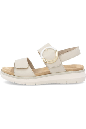 Remonte Ladies sandal D2K50-80 in beige