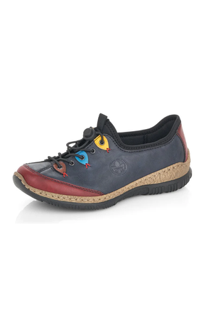 Rieker ladies Shoes N3271-35 navy multi