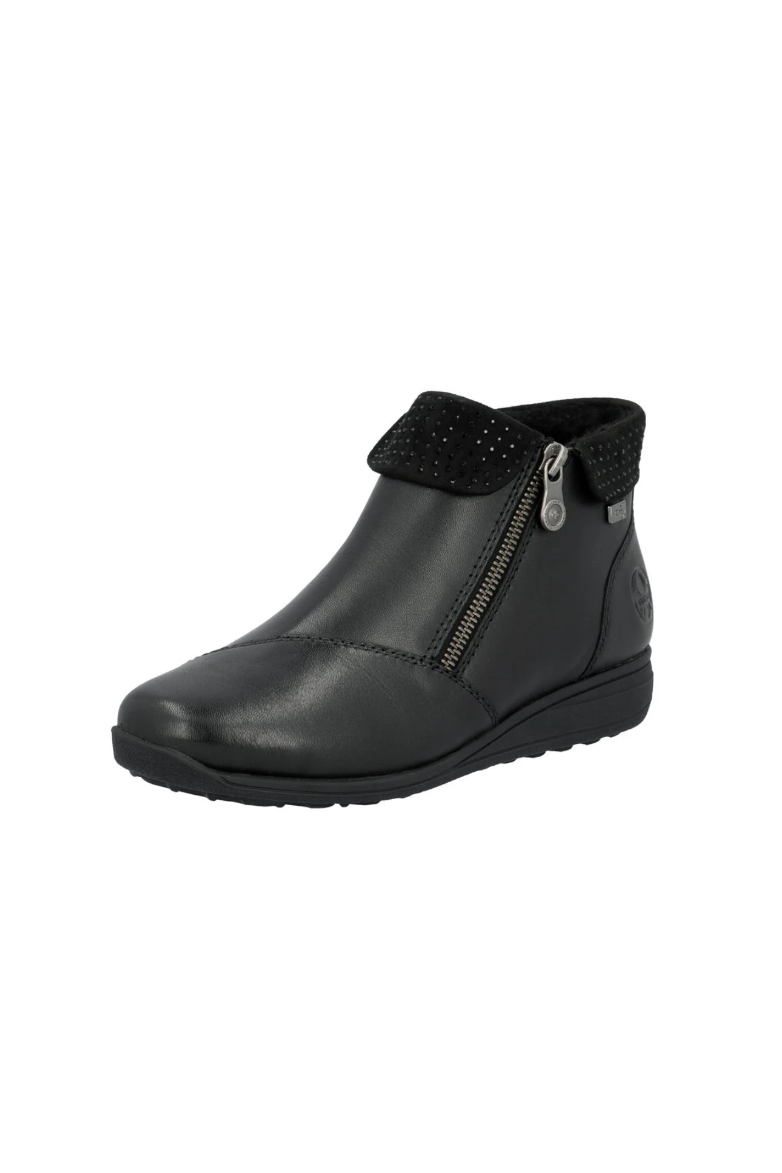 Rieker Ladies Boots 47252-00 in Black