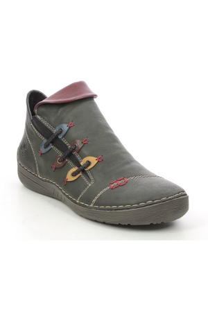 Rieker Ladies Boots 72581-54 forest