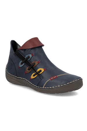 Rieker Ladies Boots 72581-14 ocean