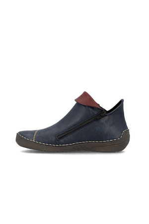 Rieker Ladies Boots 72581-14 ocean