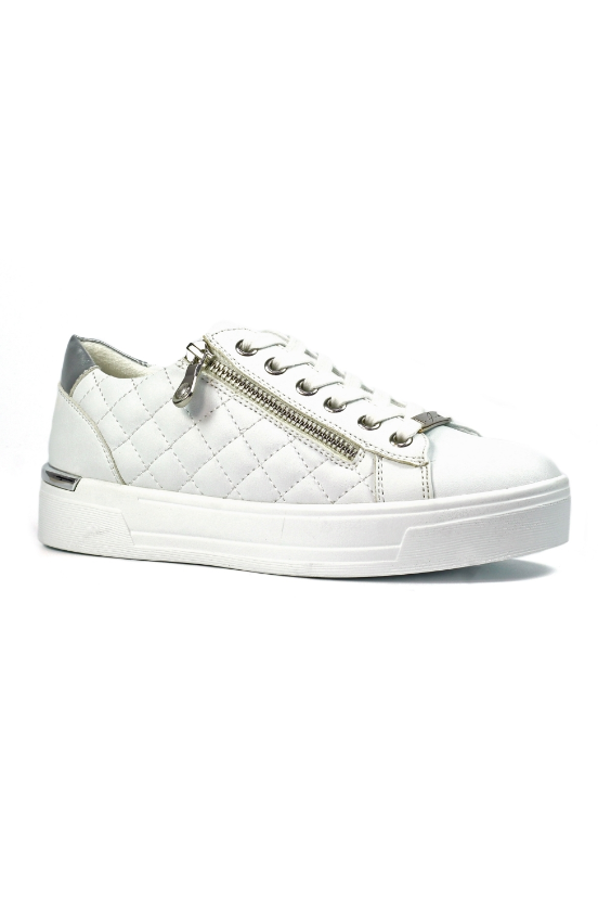 Lunar Xenon White Trainer DLB052