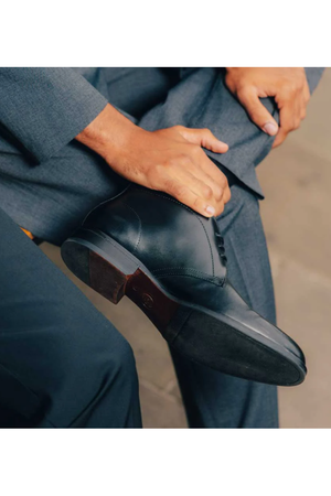 Base London Wallis Mens Chukka Boot in black