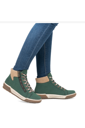Rieker Ladies Boots N0709-54 green