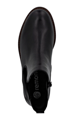 Remonte D2Q70-00 black ladies boot