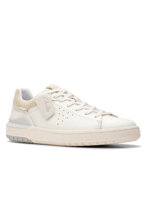 Clarks Courtlite2 Run in White leather