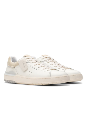 Clarks Courtlite2 Run in White leather