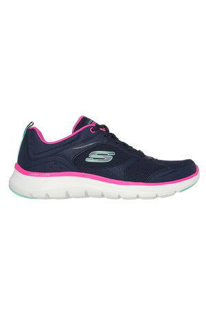 Skechers Flex Appeal 5.0 150202 in Navy/Hot pink
