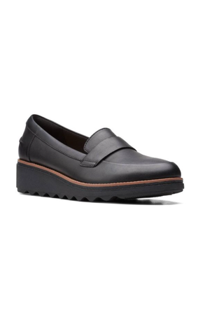 Clarks Sharon Gracie in Black soft