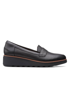 Clarks Sharon Gracie in Black soft