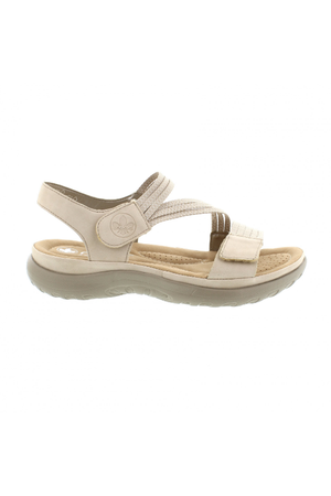 Rieker Ladies sandals 64870-62 beige
