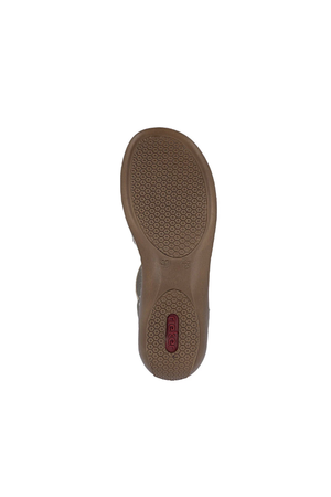 Rieker Ladies Sandals 65918-64 beige