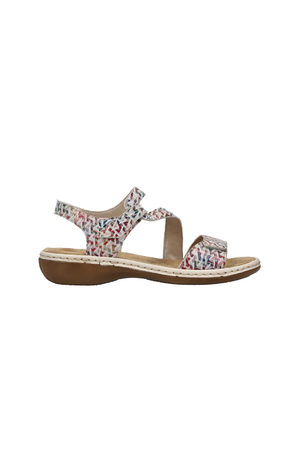 Rieker Womens Sandals 659C7 94 in multi