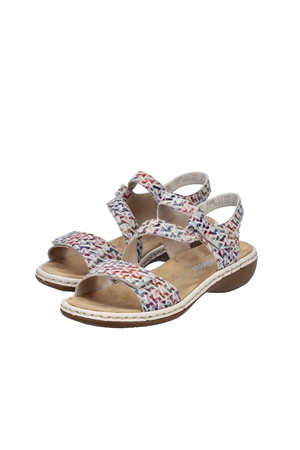 Rieker Womens Sandals 659C7 94 in multi
