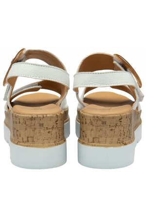 Lotus Cammie ladies sandal in white