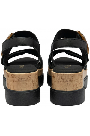 Lotus Cammie ladies sandal in black