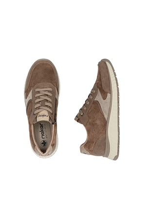 Rieker Mens Shoes B0606-22 in Brown