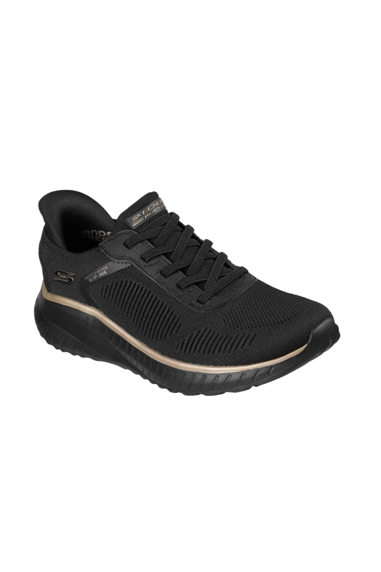 Skechers Slip-ins: BOBS Sport Squad Chaos 117497 black/rose gold