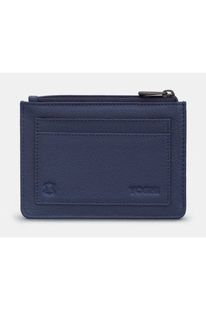 Yoshi Cook Bookworm Zip Top Purse Navy Y1321