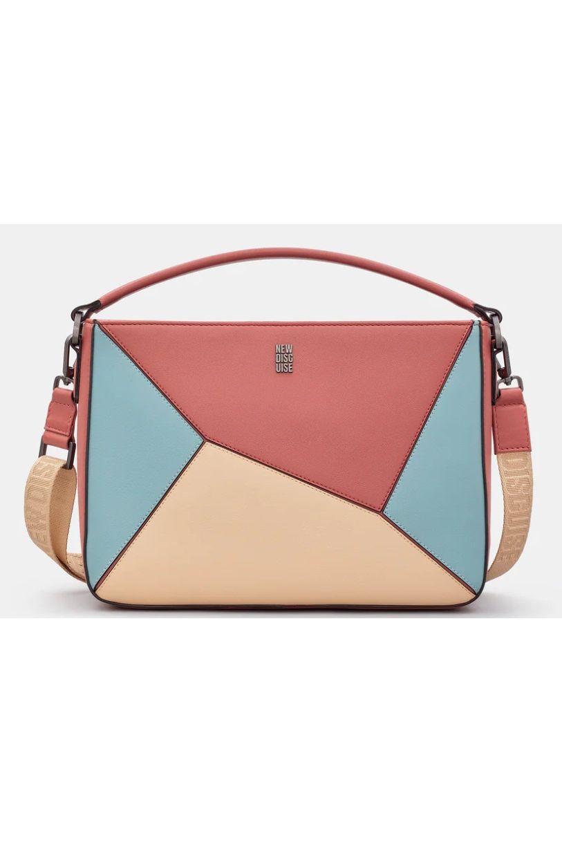 New Disguise Enigma Cross Body Bag in Dusky