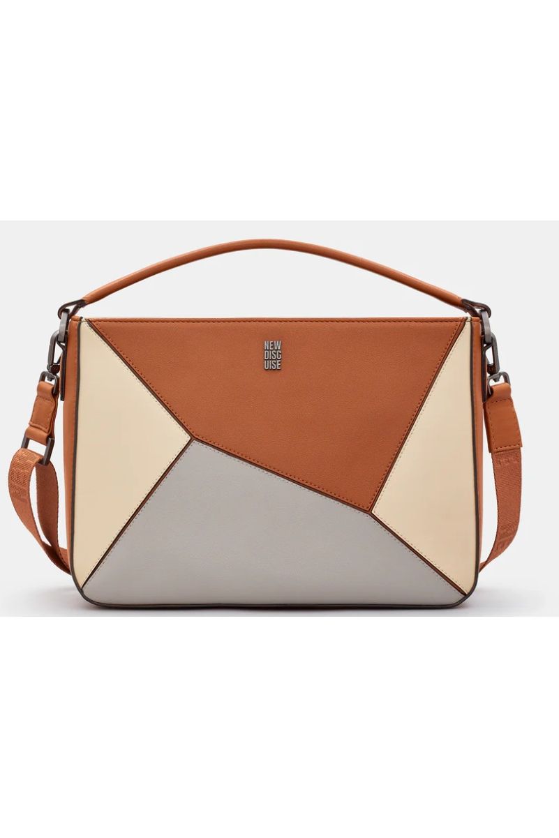 New Disguise Enigma Cross Body Bag in Mocha
