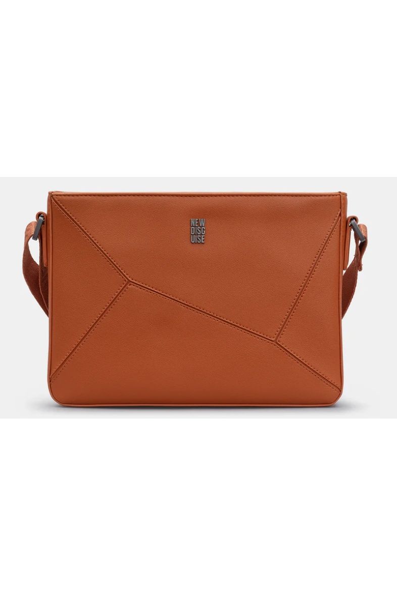 New Disguise Enigma Cross Body Bag in Tan