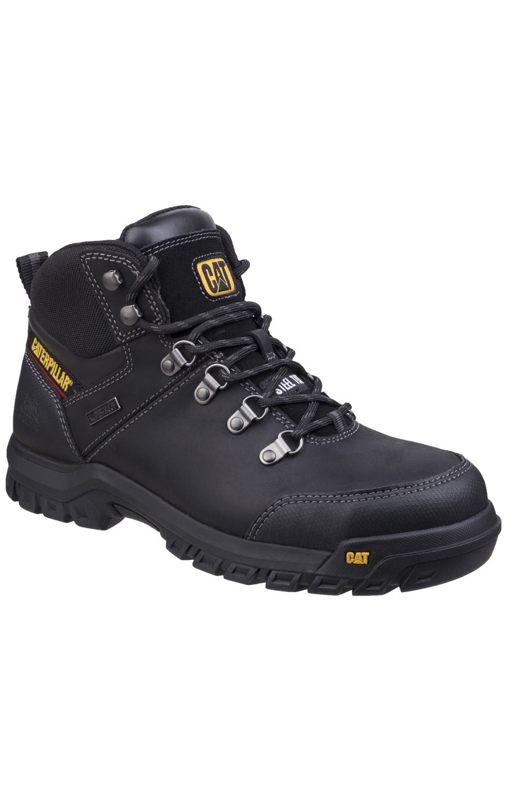 Caterpillar Framework Mens Safety Boot Waterproof in black