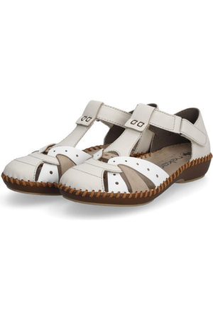 Rieker Womens M1655-61 in Beige